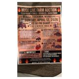 LIVE FARM AUCTION ROCA NE APRIL 12th 2026