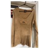 Ladies Harley Davidson, long sleeve, V-neck shirt