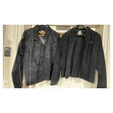 2 ladies Harley Davidson jackets size  XL.  One
