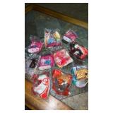 10 miscellaneous sealed in pkg kids meal toys