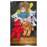 1 Ty  beanie bopper doll , Indiana bear with the