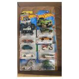 10 new on card Hotwheels