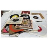 Large Lot 45 Records Misc Titles Approx 25