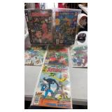 (6). Miscellaneous comic books in plastic sleeves