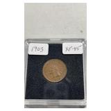 1903 United States Indian head penny, XF  45