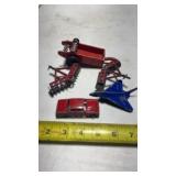 Vintage Metal Farm Toys Spreader Disc & more