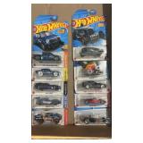 10 miscellaneous New on card Hotwheels