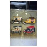 4 Vintage Pepsi Mini Jalopy Collection New in Box