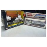 Husky Oil Tanker & City Force Police Motorcycle