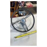 Vintage 1950s or 60s Ford Galaxie Steering  Wheel