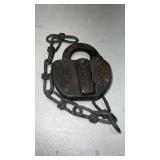 Vintage Adlake Railroad Lock No Key
