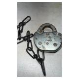 Vintage Penn Central Railroad Padlock No Key