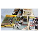 5 Vintage 1960s Baseball Hockey Basketball