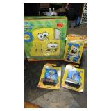 NIP. SpongeBob,  3. diecast cars.