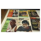 6 Rare 1960s Sports Magazines Unitas Ali Alcindor