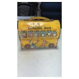 Vintage Disney Aladdin Metal School Bus Lunchbox