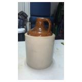 Vintage Two Tone Crock, Approx 12' Tall