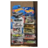10 miscellaneous New on card Hotwheels