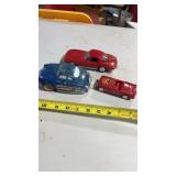 3 Toy Cars , Corvette, Fabulous Hudson & Coca