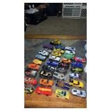 33 loose diecast cars