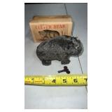 Occupied Japan Clever Bear Windup Toy w/ Key