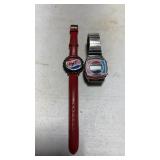 2 Vintage Pepsi Cola Watches