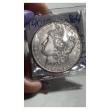 1910 Morgan, silver dollar