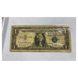 1957B series $1 silver certificate