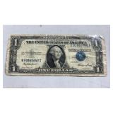 United States series 1935E $1  silver certificate