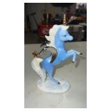 Franklin mint unicorn where love shines bright