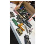 Large Lot Mini Military Metal & Plastic Vehicles