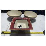 Sonoma Happy Trails Ceramic Set Large Bowls, 1