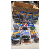 10 new on card Hotwheels