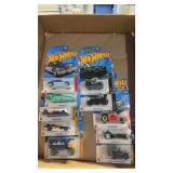 10 miscellaneous New on card Hotwheels