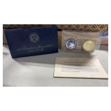 1973  uncirculated, 40% silver Eisenhower, dollar