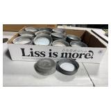 56 Zinc Canning  Jar Lids