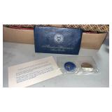 1974 Eisenhower uncirculated silver dollar