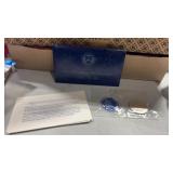 1971  Eisenhower uncirculated silver dollar