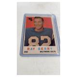 1959 Vintage Topps Raymond Berry #55 Baltimore