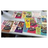 9 Vintage Read & Hear 45 Records