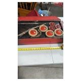 Vintage Antique Erector Set, Wood Box