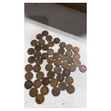 50.    1900's. United States Indian head  cents