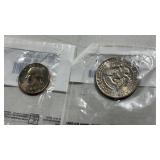 Uncirculated Kennedy half dollar 1980-p and 1979