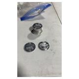 18 Vintage  Cushman Tokens Silver Anniversary of