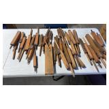 40+ Vintage Wood Organ Pipes