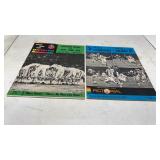 2 Vintage AFL Football Programs 1966 & 1967 Jets