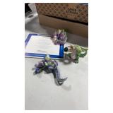 Franklin  mint  mood dragon figurines snoozy has