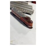 Vintage Rock Island Railroad Wood Train