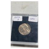 1950  D Jefferson nickel uncirculated