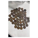 50.   United States Indian head cents 1901 and